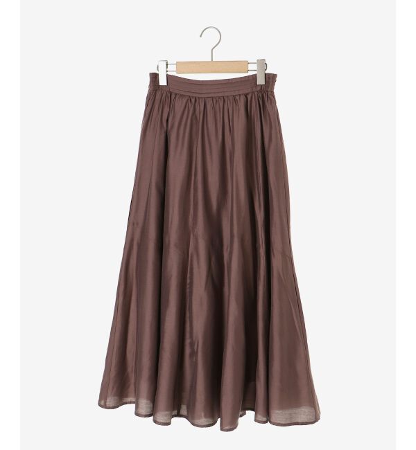  「《手洗い可能》シルキーローンギャザースカート」|スカート|