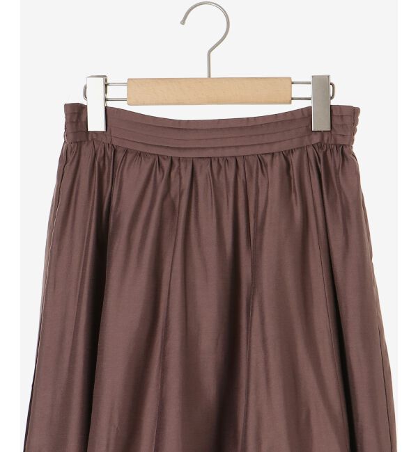  「《手洗い可能》シルキーローンギャザースカート」|スカート|