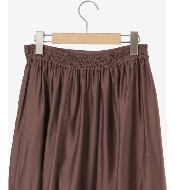  「《手洗い可能》シルキーローンギャザースカート」|スカート|