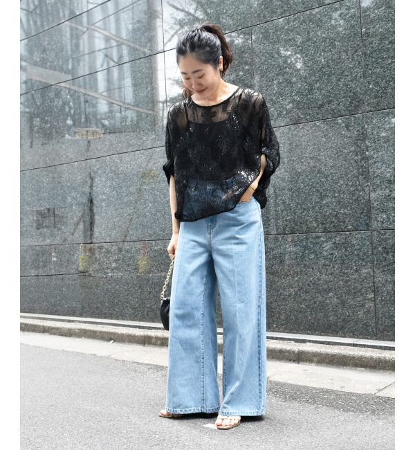  「TORRAZZO DONNAスパンコールドルマンブラウス」|シャツ・ブラウス|