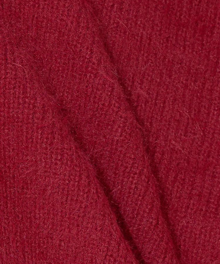 earth music&ecology「ロングシャギースリットネックニットプルオーバー」|ニット・セーター|