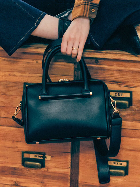  「2wayクラシカルボストンバッグ」|ハンドバッグ|