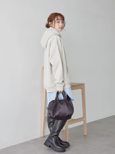  「フワフワ裏起毛パーカースウェット」|Tシャツ・カットソー|