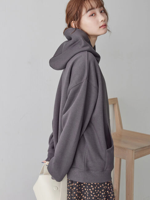  「フワフワ裏起毛パーカースウェット」|Tシャツ・カットソー|