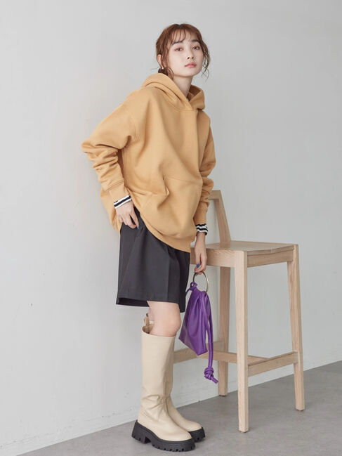  「フワフワ裏起毛パーカースウェット」|Tシャツ・カットソー|