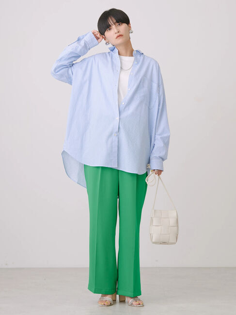 AMERICAN HOLIC「UVカット加工バックタックシャツチュニック」|シャツ・ブラウス|