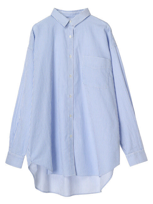 AMERICAN HOLIC「UVカット加工バックタックシャツチュニック」|シャツ・ブラウス|