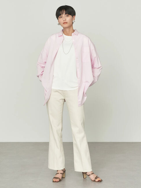 AMERICAN HOLIC「UVカット加工バックタックシャツチュニック」|シャツ・ブラウス|