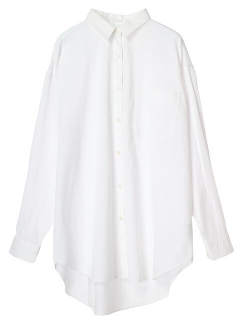 AMERICAN HOLIC「UVカット加工バックタックシャツチュニック」|シャツ・ブラウス|
