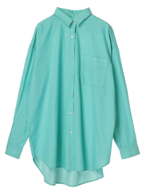 AMERICAN HOLIC「UVカット加工バックタックシャツチュニック」|シャツ・ブラウス|