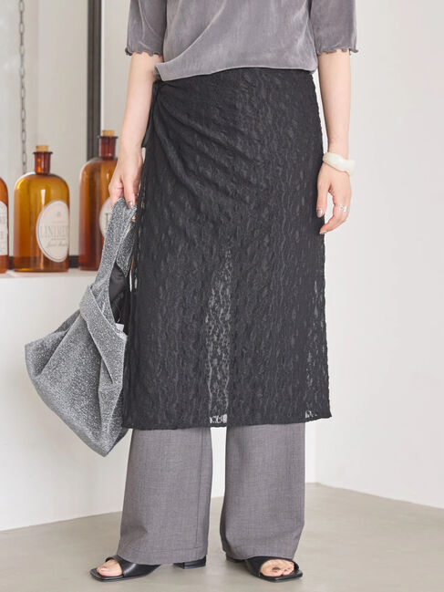 AMERICAN HOLIC「レースラップスカート」|スカート|