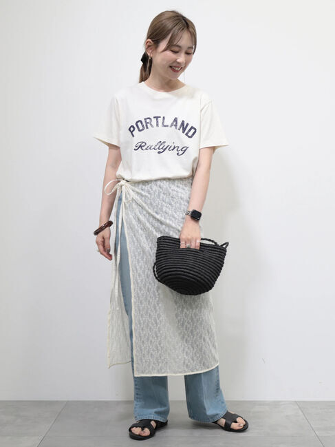 AMERICAN HOLIC「レースラップスカート」|スカート|