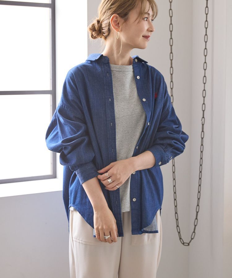 AMERICAN HOLIC「デニムシャツ/B.H POLO CLUB」|シャツ・ブラウス|