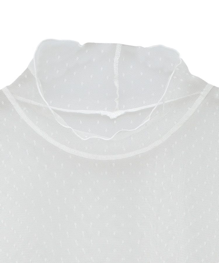 AMERICAN HOLIC「ドットチュールハイネックプルオーバー」|Tシャツ・カットソー|