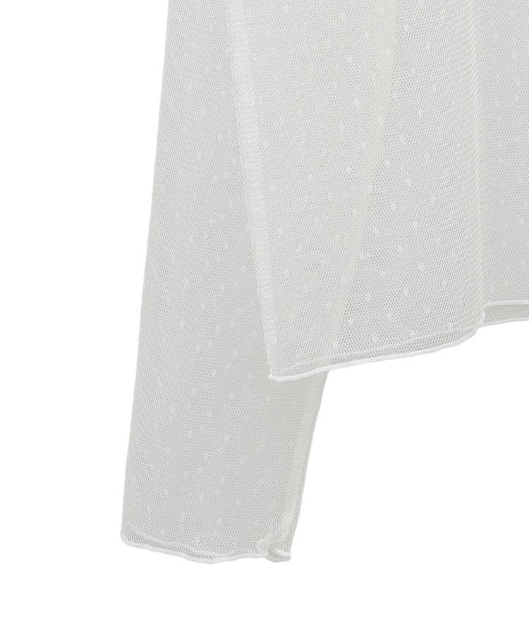 AMERICAN HOLIC「ドットチュールハイネックプルオーバー」|Tシャツ・カットソー|