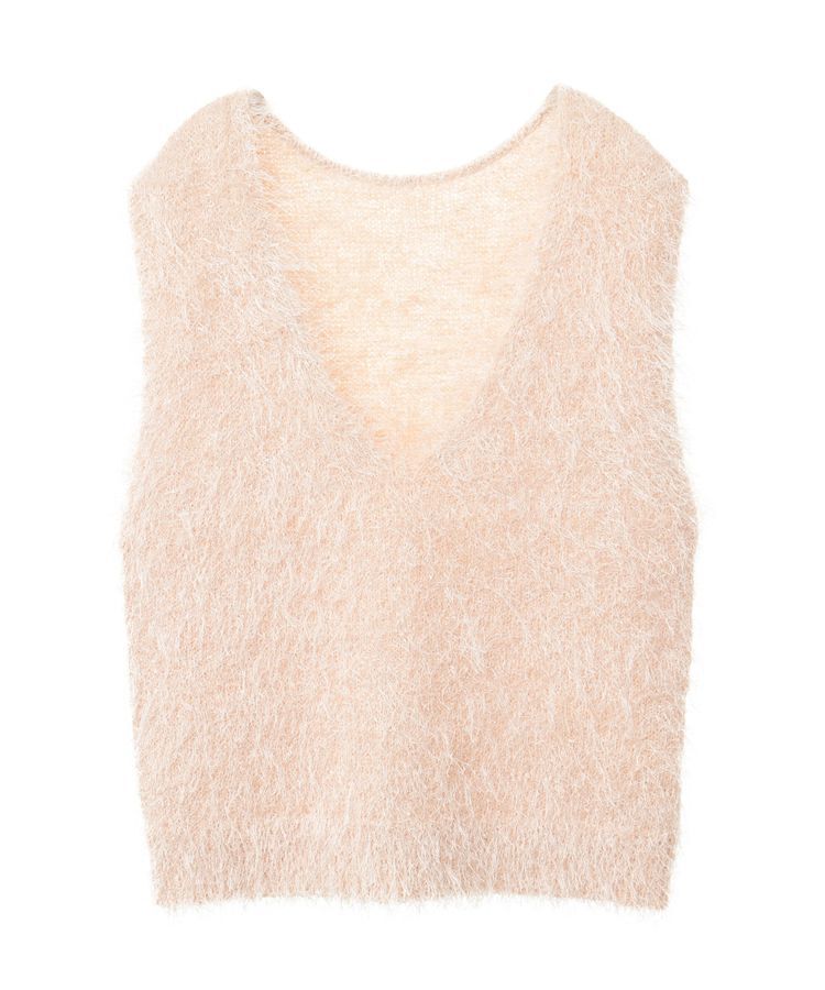 AMERICAN HOLIC「【選べる丈2サイズ】前後2wayシャギーベスト」|ベスト・ジレ|