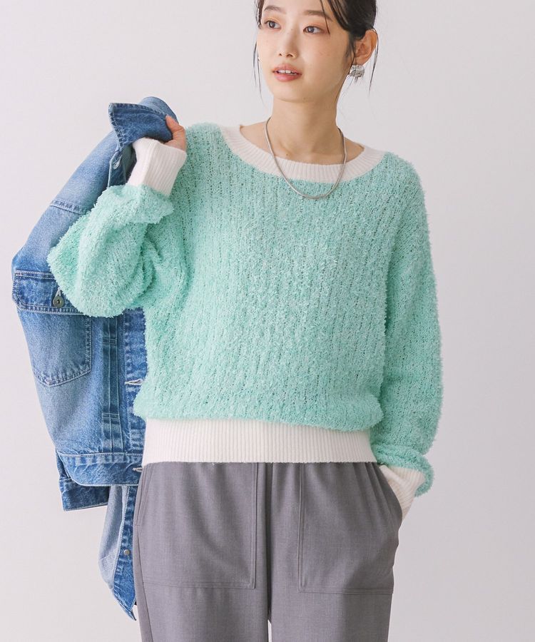 AMERICAN HOLIC「テープヤーンプルオーバー」|ニット・セーター|