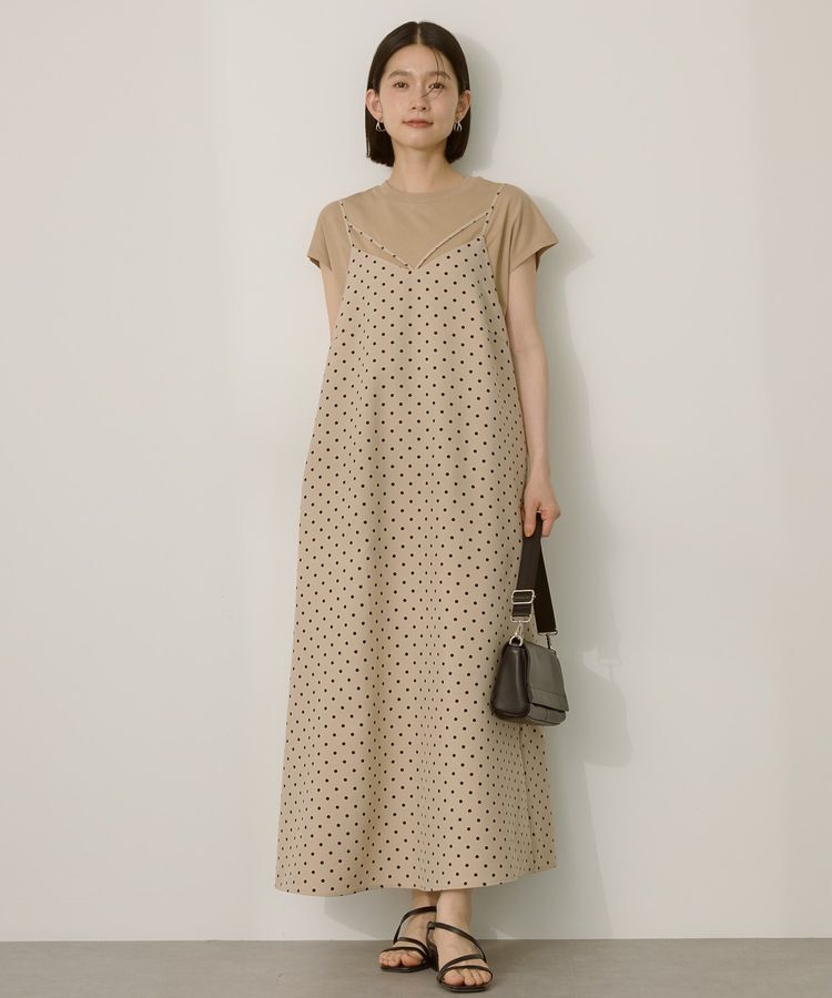 AMERICAN HOLIC「ダブルストラップキャミワンピース【WEB限定カラー有り】」|ワンピース|