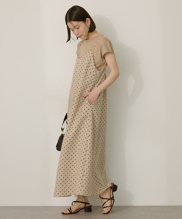 AMERICAN HOLIC「ダブルストラップキャミワンピース【WEB限定カラー有り】」|ワンピース|