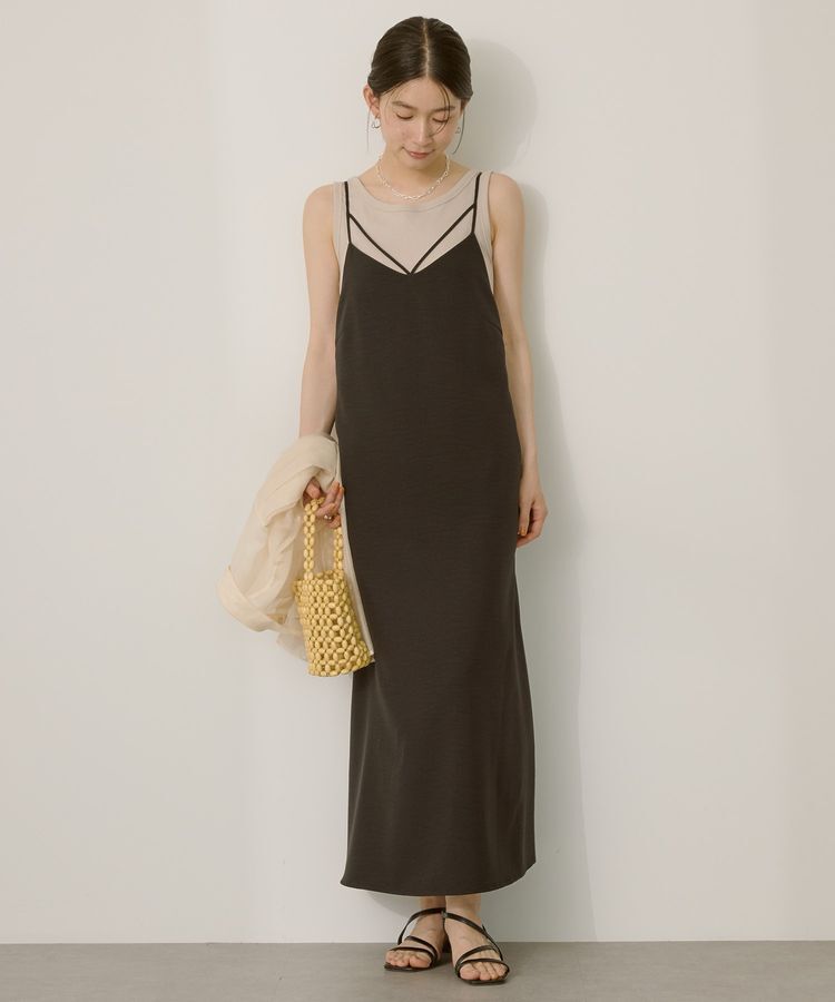 AMERICAN HOLIC「ダブルストラップキャミワンピース【WEB限定カラー有り】」|ワンピース|