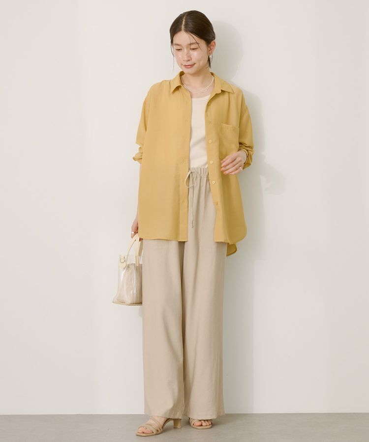 AMERICAN HOLIC「シアーボイルオーバーシルエットシャツ」|シャツ・ブラウス|