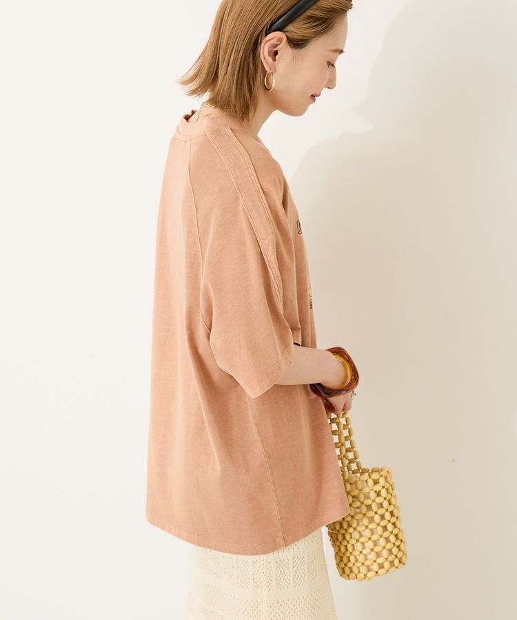 AMERICAN HOLIC「ピグメントレーシングプリントTシャツ」|Tシャツ・カットソー|