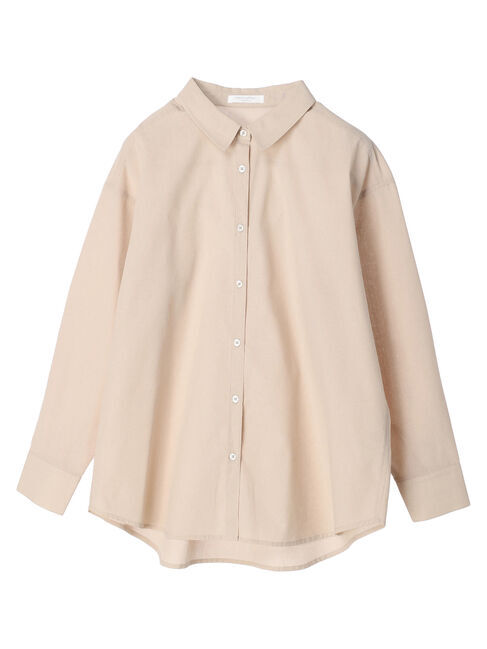  「綿麻混レギュラーシャツ」|シャツ・ブラウス|