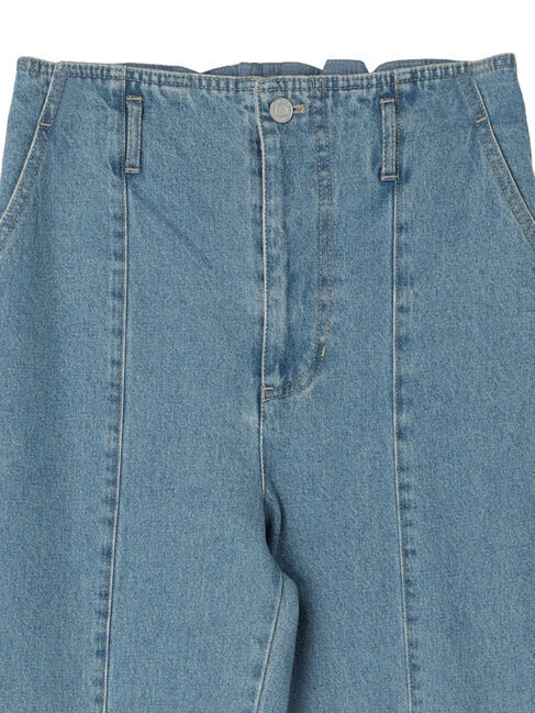 Green Parks「・ELENCARE　DUE　バックスリットデニムパンツ」|デニム|