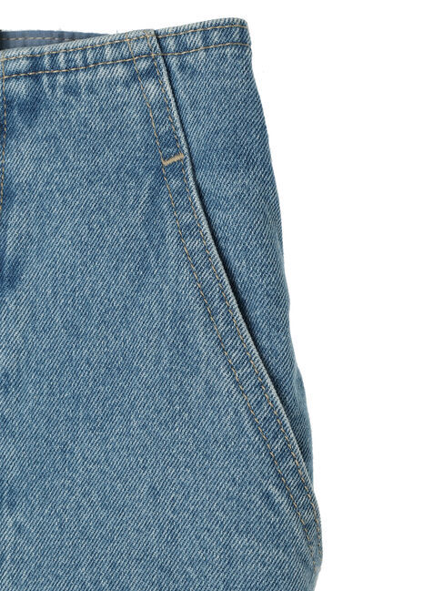 Green Parks「・ELENCARE　DUE　バックスリットデニムパンツ」|デニム|