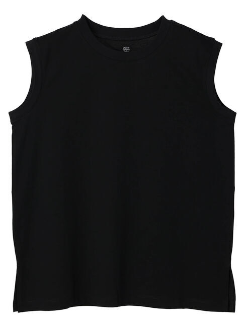 Green Parks「汗じみ防止ノースリーブプルオーバー」|Tシャツ・カットソー|