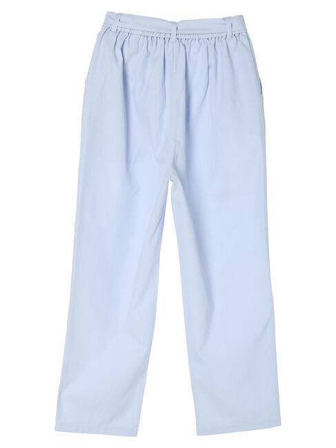 Green Parks「綿麻混バックルベルト付テーパードパンツ」|その他|