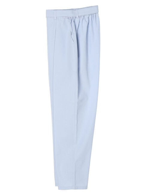 Green Parks「綿麻混バックルベルト付テーパードパンツ」|その他|