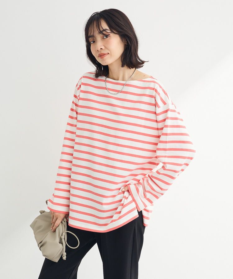 Green Parks「ボーダーチュニック」|Tシャツ・カットソー|