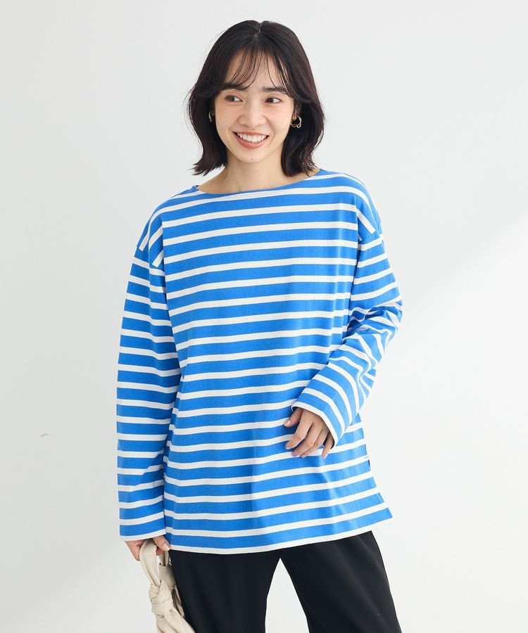 Green Parks「ボーダーチュニック」|Tシャツ・カットソー|