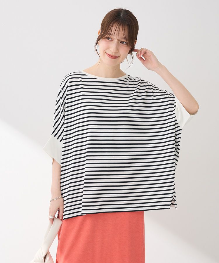 Green Parks「冷やっとすずやかドルマンプルオーバー」|Tシャツ・カットソー|