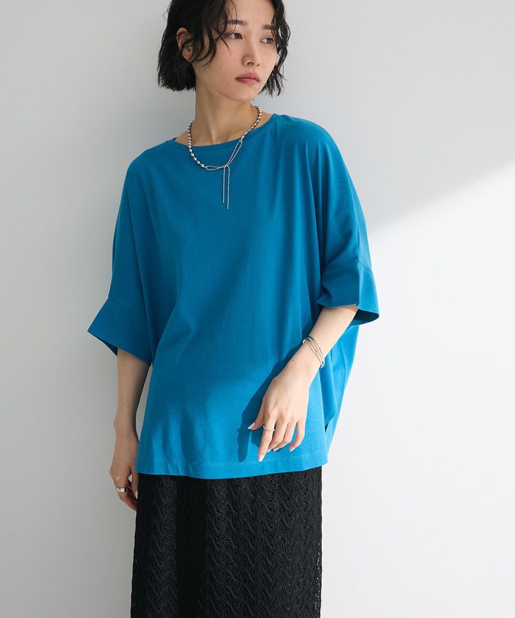 Green Parks「冷やっとすずやかドルマンプルオーバー」|Tシャツ・カットソー|