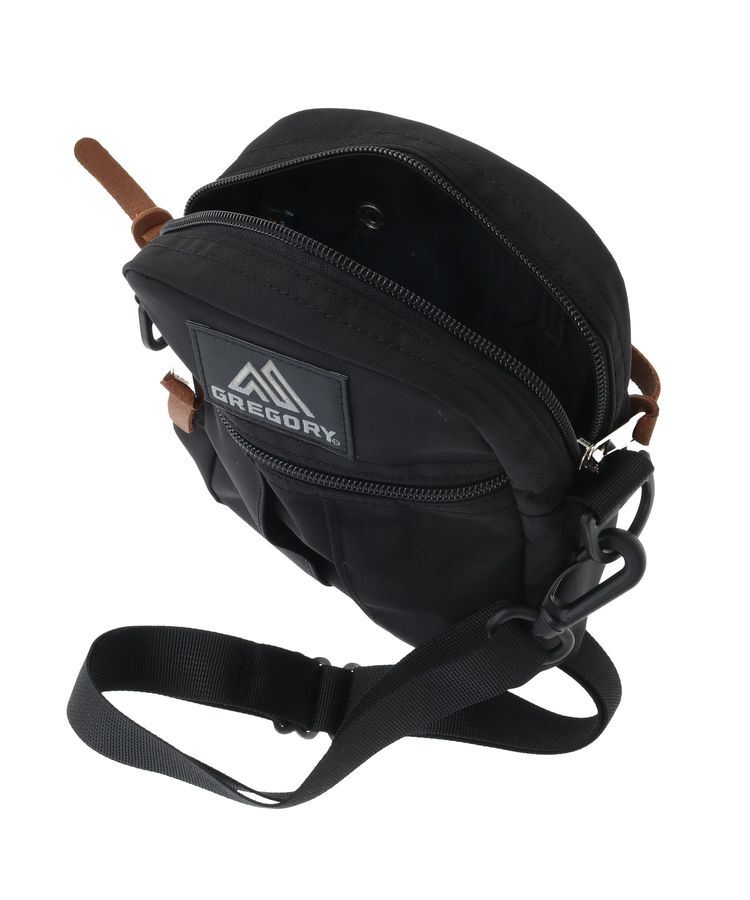 Green Parks「●GREGORY BLACK MESH クイックポケットM」|ショルダー・メッセンジャー|