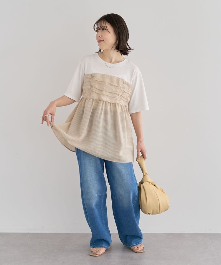 Green Parks「ビスチェドッキングプルオーバー」|Tシャツ・カットソー|