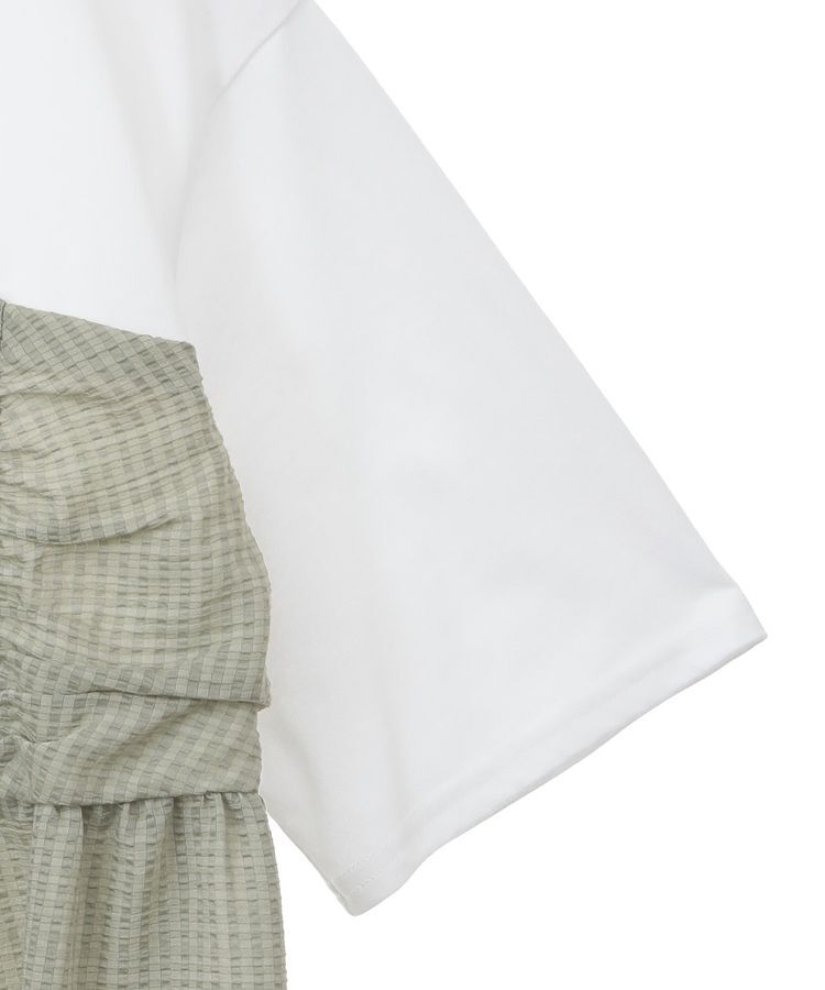 Green Parks「ビスチェドッキングプルオーバー」|Tシャツ・カットソー|