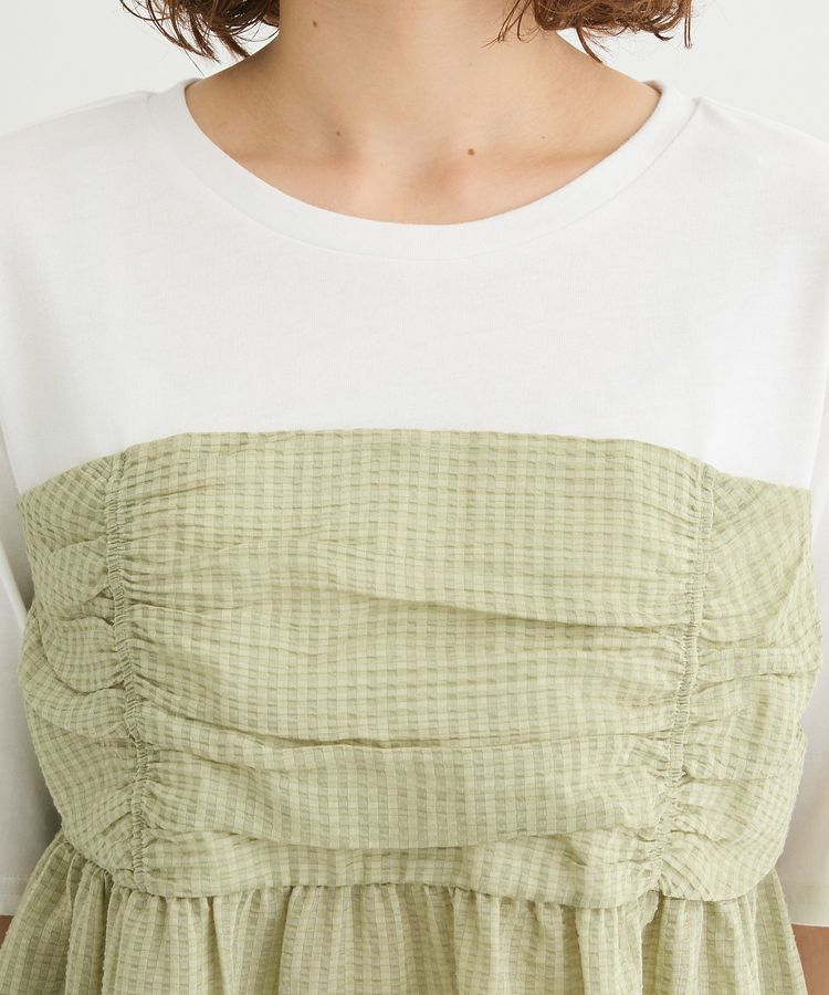 Green Parks「ビスチェドッキングプルオーバー」|Tシャツ・カットソー|