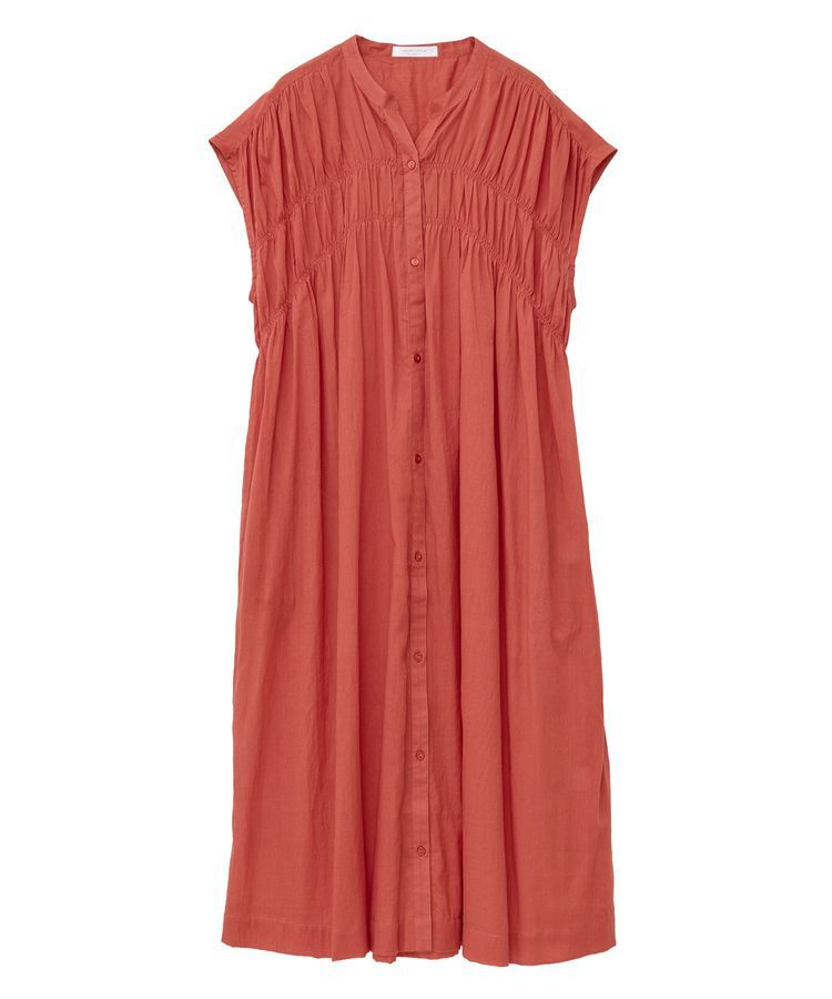 Green Parks「インド綿 シャーリングワンピース」|ワンピース|