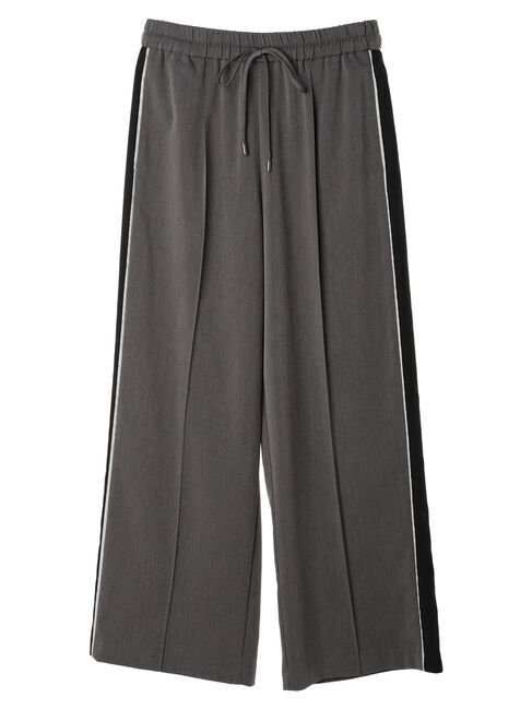 Editt by YECCA VECCA「配色ラインタックワイドパンツ」|その他|