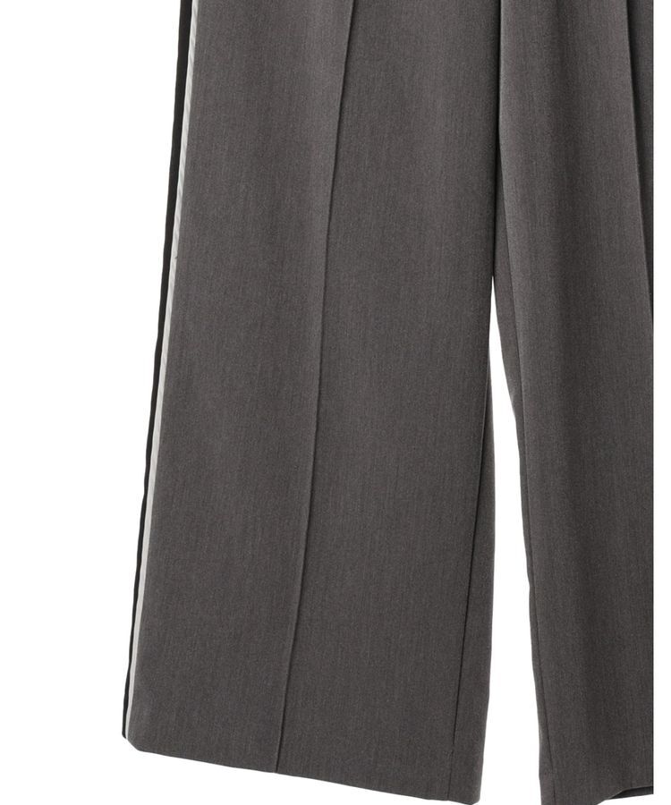 Editt by YECCA VECCA「配色ラインタックワイドパンツ」|その他|