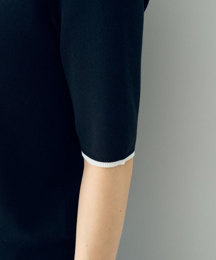 YECCA VECCA「襟付きパールニット」|ニット・セーター|