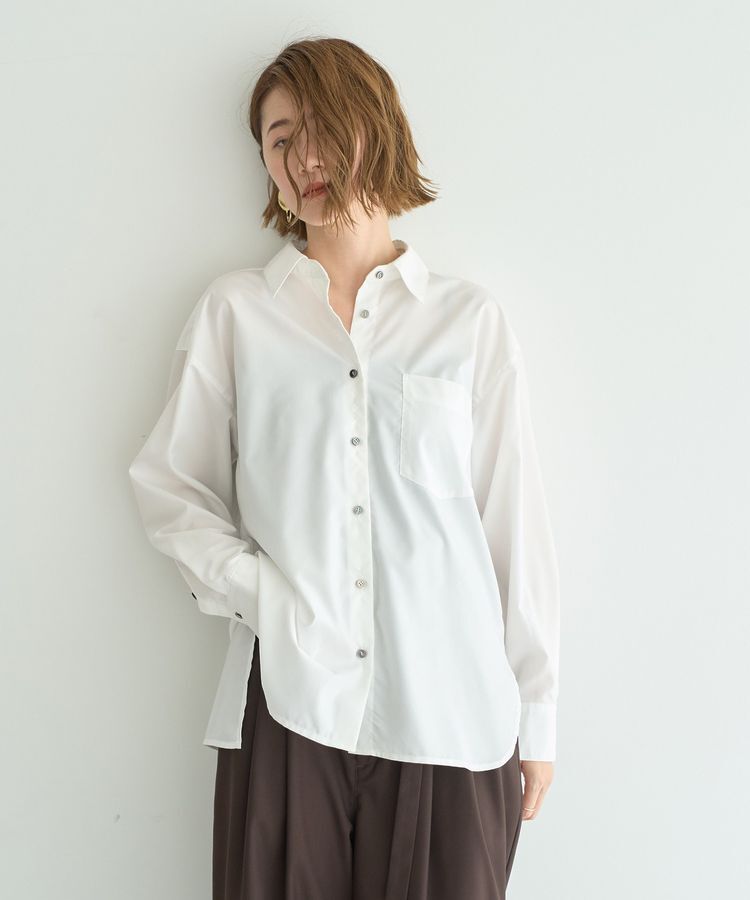 YECCA VECCA「ロングシャツ」|シャツ・ブラウス|Off White
