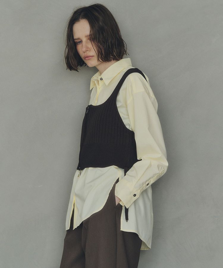 YECCA VECCA「ロングシャツ」|シャツ・ブラウス|