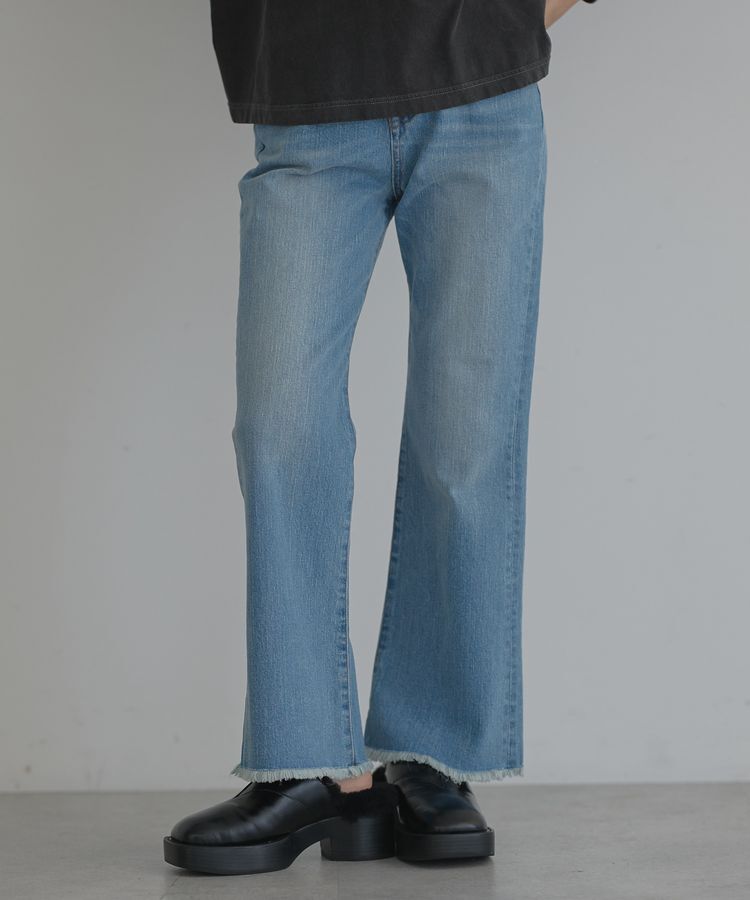 GARAGE OF GOOD CLOTHING「フレアデニムパンツ」|デニム|