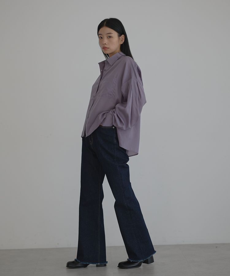 GARAGE OF GOOD CLOTHING「フレアデニムパンツ」|デニム|