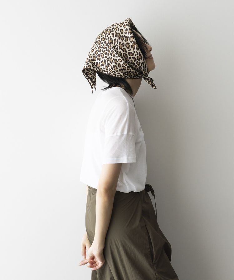 GARAGE OF GOOD CLOTHING「【日本製】レオパードスカーフ」|バンダナ・スカーフ|