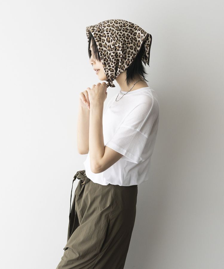 GARAGE OF GOOD CLOTHING「【日本製】レオパードスカーフ」|バンダナ・スカーフ|